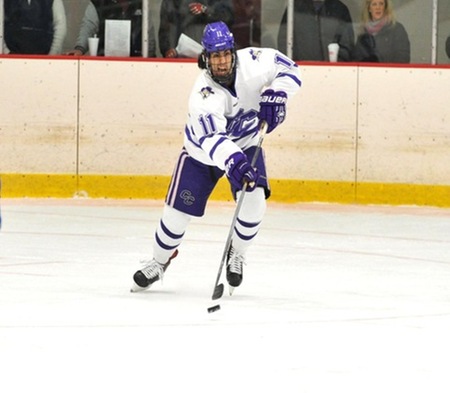 Hockey Knocked off 4-2 by Visiting University of New England in CCC Quarterfinal Game