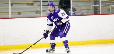 Hockey Tripped Up By Eighth-Ranked UNE in Conference Play, 4-1