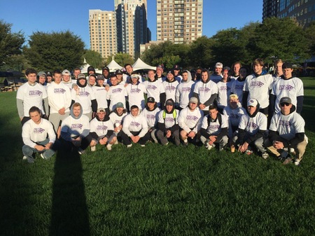 Men’s Lacrosse Team Participates in Walk to End Alzheimer’s