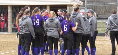 Softball Tripped Up in Twinbill At Western New England