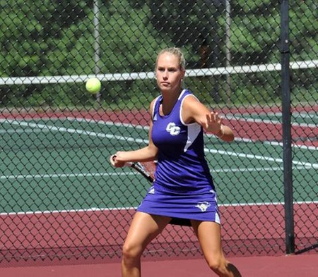 Women's Tennis Earns a 6-3 Victory Over Mount Ida College in Final Match of Season
