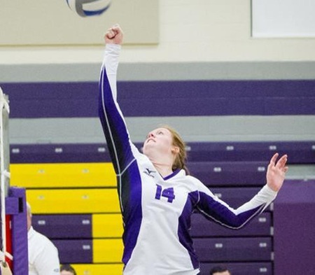 Women's Volleyball Edged 3-2 by Visiting MCLA