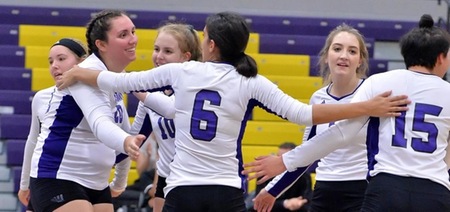Women's Volleyball Captures Pair of 3-1 Victories in Home Tri-Match