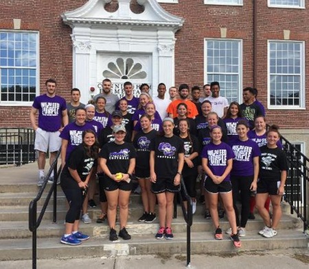 The Curry College Men's Basketball and Women's Softball Teams Took Part in The Dan Breen Memorial 5K Red Shoe Run/Walk