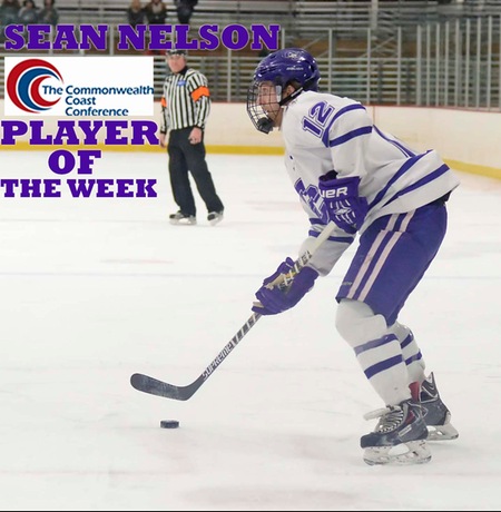 Nelson Named as Commonwealth Coast Conference Player of the Week