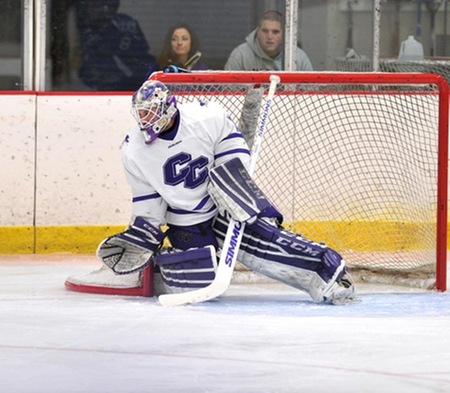 Sinclair Named as Commonwealth Coast Conference Goaltender of the Week