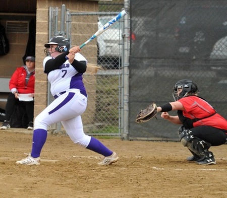 Softball's Season Lives On With Extra Innings Victory Over Nichols In CCC Tournament Play In Game