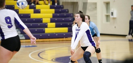 Leopards Defeat Volleyball in Conference Play